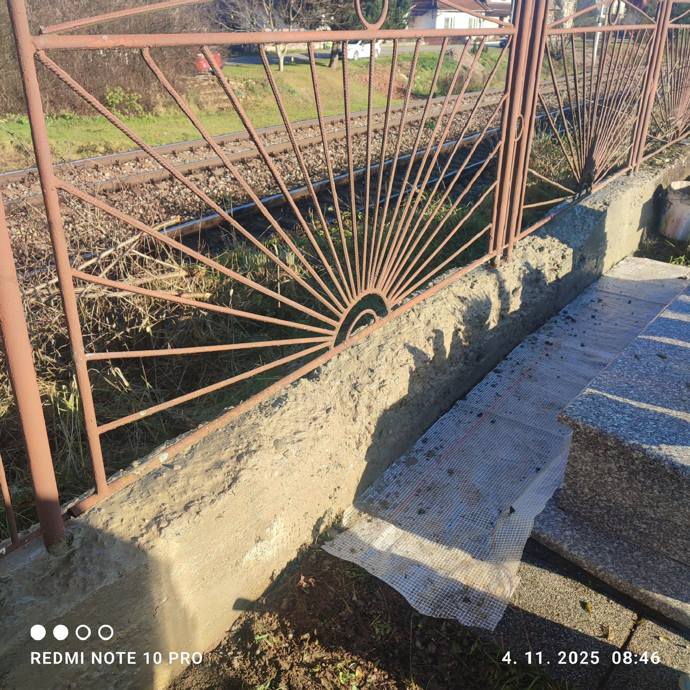 Rekonštrukcia oplotenia cintorína - foto 6